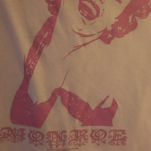 Vintage 80s Pink Monroe Tee size 0x - Picture 8 of 8